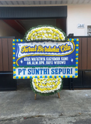 Papan Bunga Duka di Cipaeh